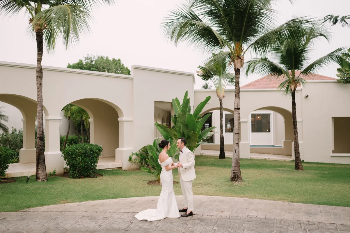 Julianna & Bradley wedding at Secrets Royal Beach