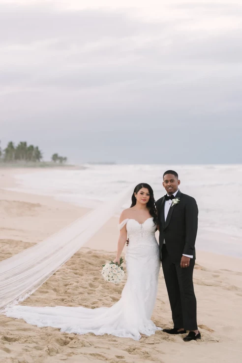 Monica & Kynon wedding at Dreams Macao Beach Punta Cana - wedding