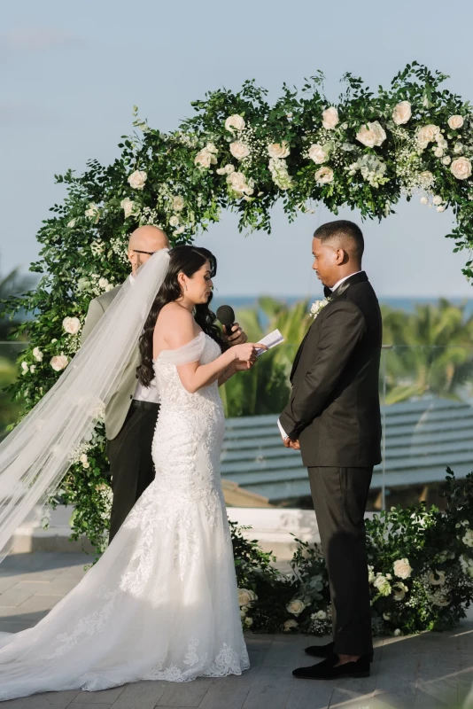 Monica & Kynon wedding at Dreams Macao Beach Punta Cana