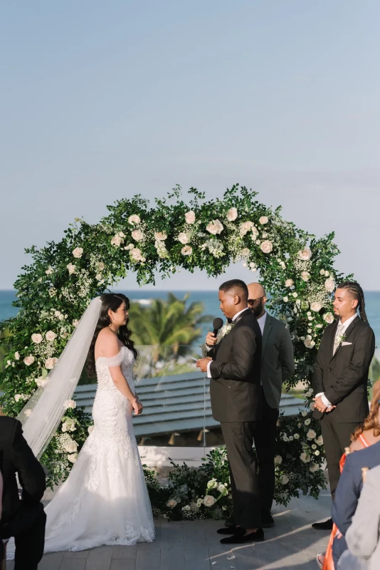 Monica & Kynon wedding at Dreams Macao Beach Punta Cana