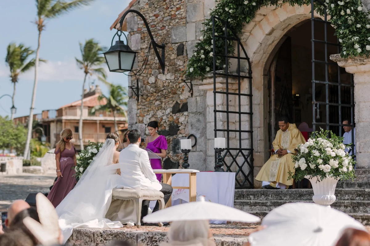 Rosiris & Raul wedding at Altos de Chavon, Casa de Campo